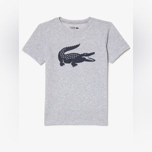 Lacoste Kids Oversized Technical Cotton Tennis T-Shirt - 10